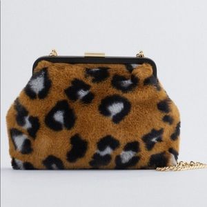 Zara Animal Print Handbag
